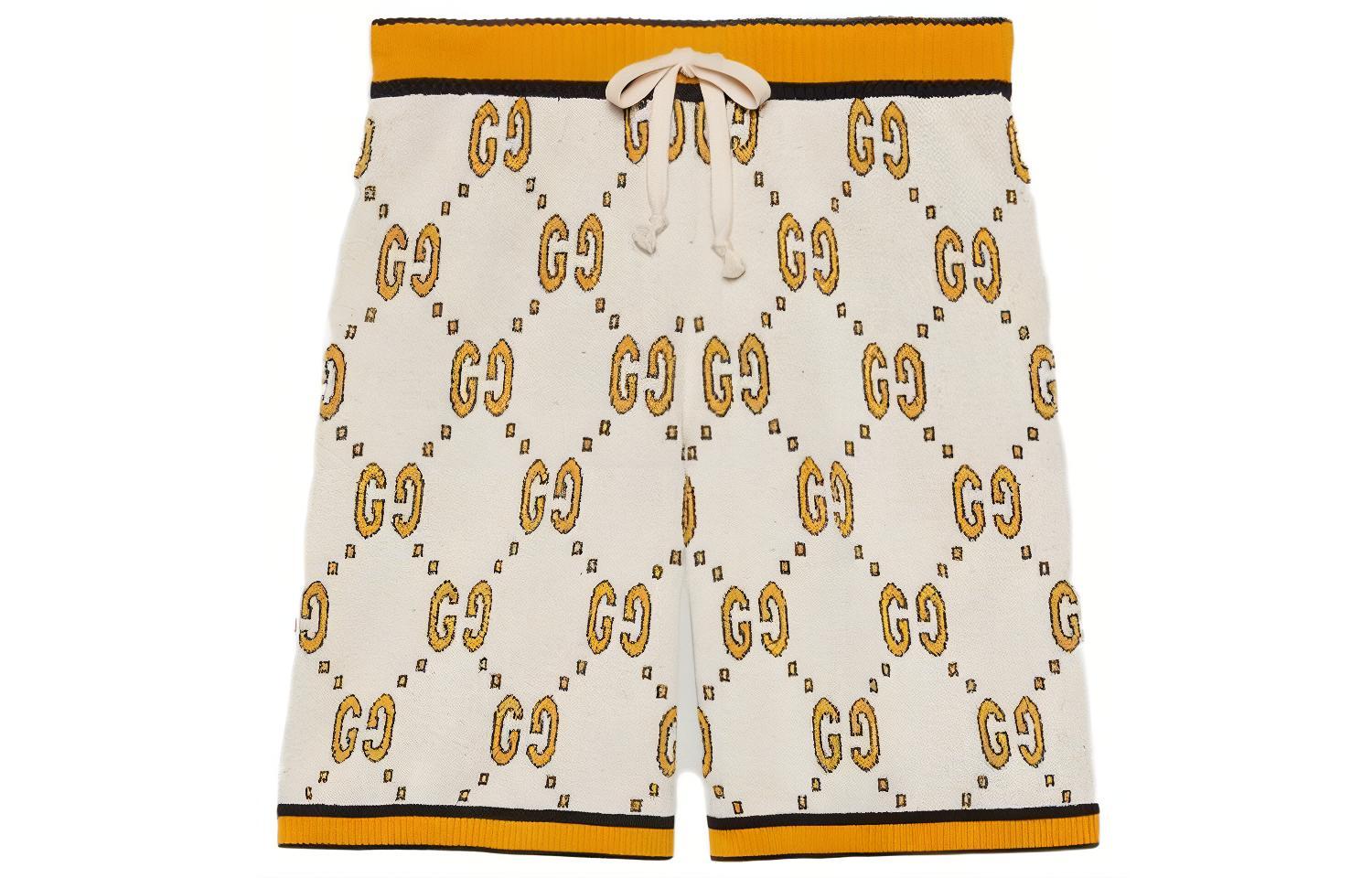 Мужские шорты Gucci (желтые)