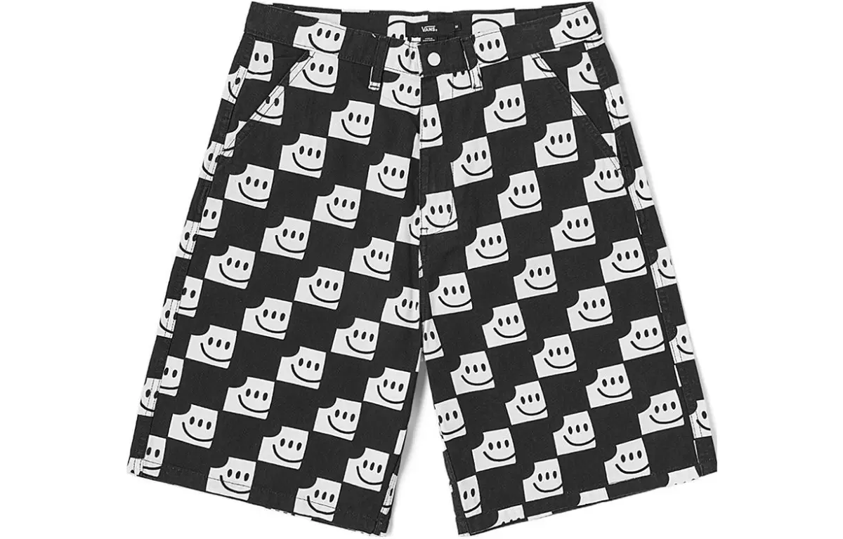 Vans OTW Casual Shorts Unisex Black White Moderate