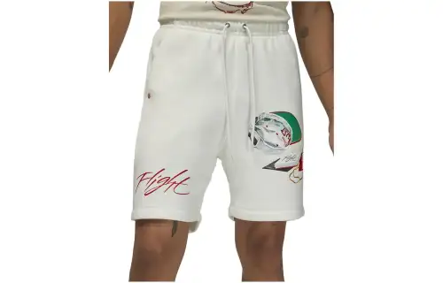 Jordan ARTST FLC SHRT Casual Shorts Men's White