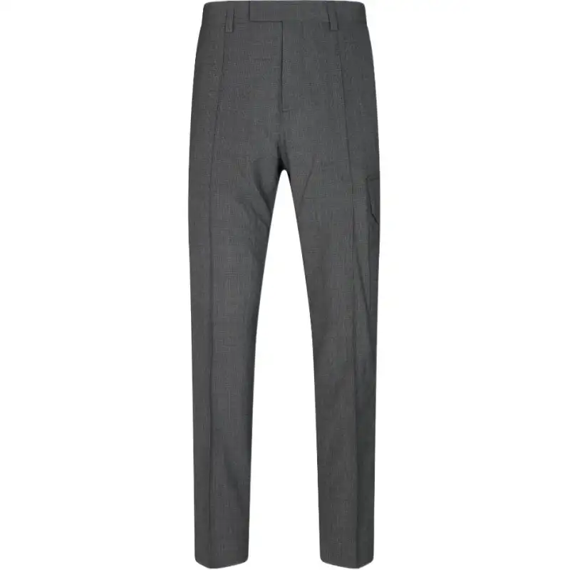 DIOR Casual Pants Men's Black Moderate Straight Fit Pants