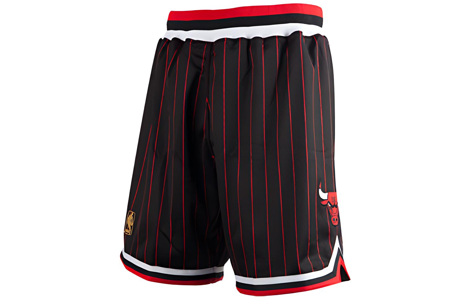 Mitchell Ness Basketball Shorts Unisex Black Moderate Straight Fit Pants