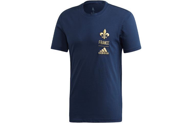 Adidas, retro football sports knitted short sleeve T-shirt, American style, with embroidery, with your logo imprint