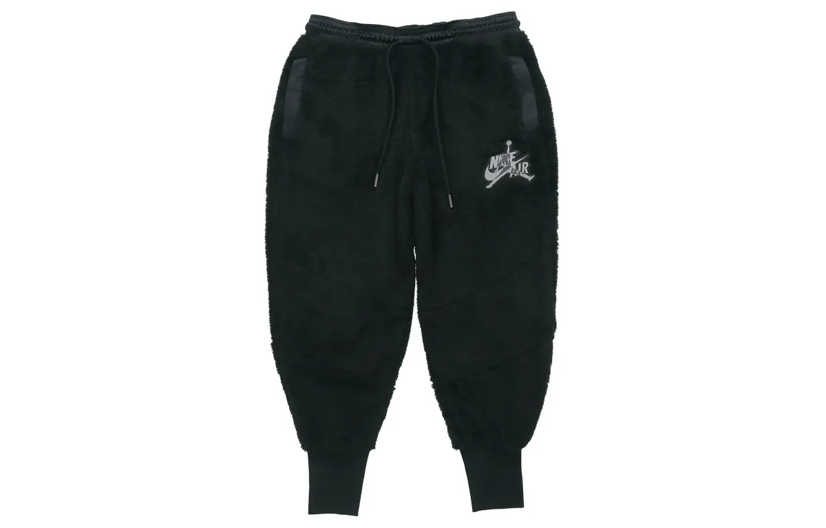 Jordan Sports Fleece Lined Casual Pants Men's Black