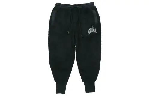 Jordan Sports Pants Men's Black Thickened