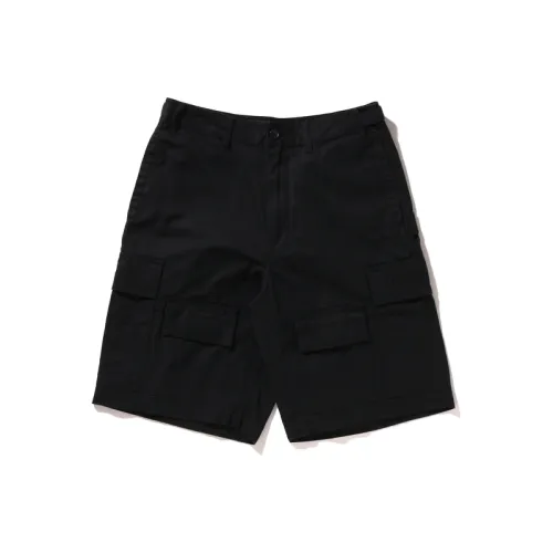 A BATHING APE Logo embossed Cargo Shorts