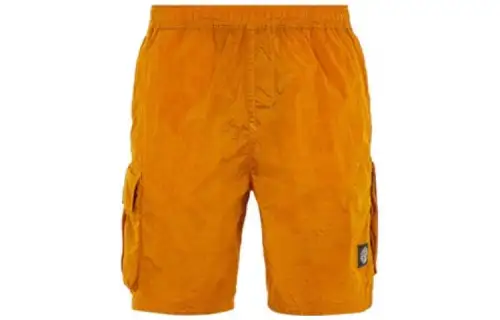 STONE ISLAND Casual Shorts Men's Yellow Moderate