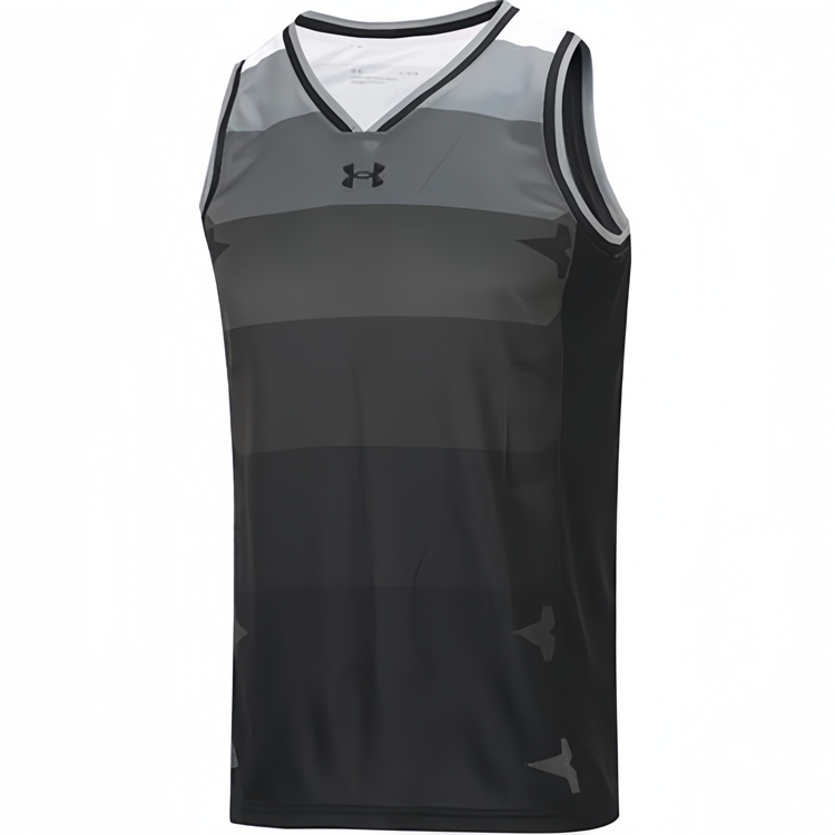 Under Armour Basketball Jerseys Men’s Black Moderate Straight Fit