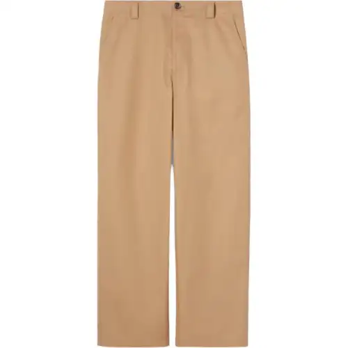 GUCCI Logo Detailed Straight Leg Trousers