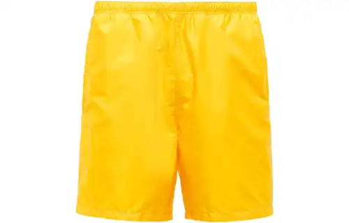 PRADA Casual Shorts Men's Yellow Moderate