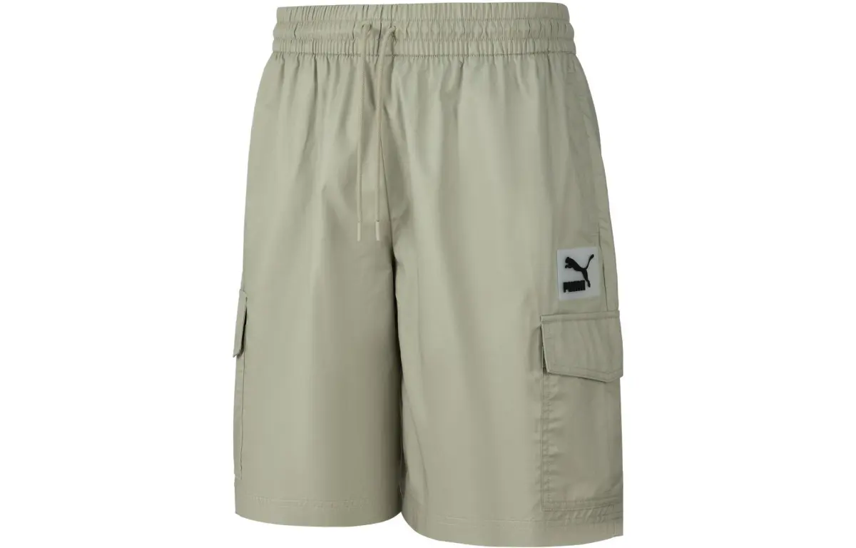 PUMA Classics Woven Shorts Casual Shorts Unisex Birch Green