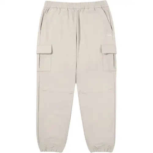 FILA Casual Pants Unisex Gray Moderate Cuffed Pants