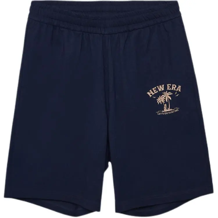 New Era Casual Shorts Unisex Navy Blue