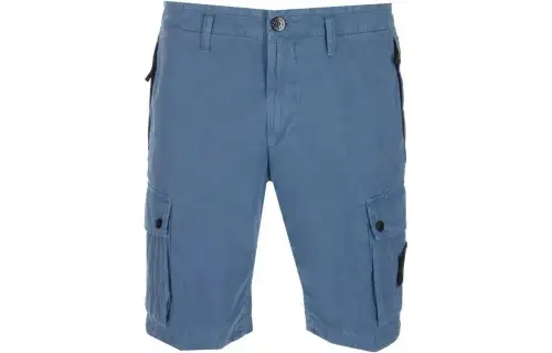 STONE ISLAND Casual Shorts Men's Blue Moderate