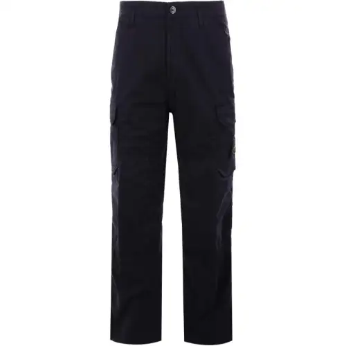 STONE ISLAND Compass Patch Straight Leg Cargo Trousers