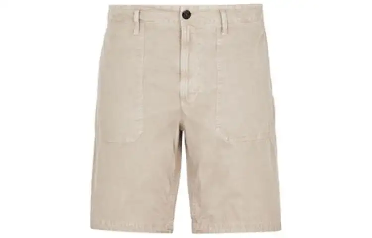 STONE ISLAND Casual Shorts Men's Light Gray Moderate