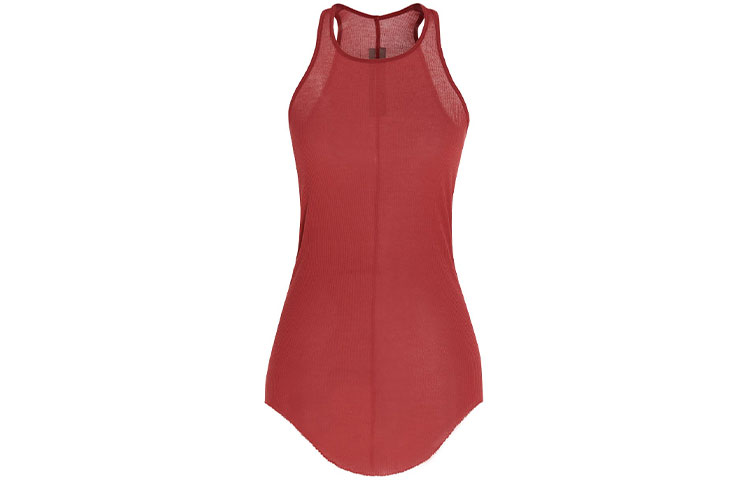 RICK OWENS Skorpio Sleeveless Ribbed Knitted Tank Top