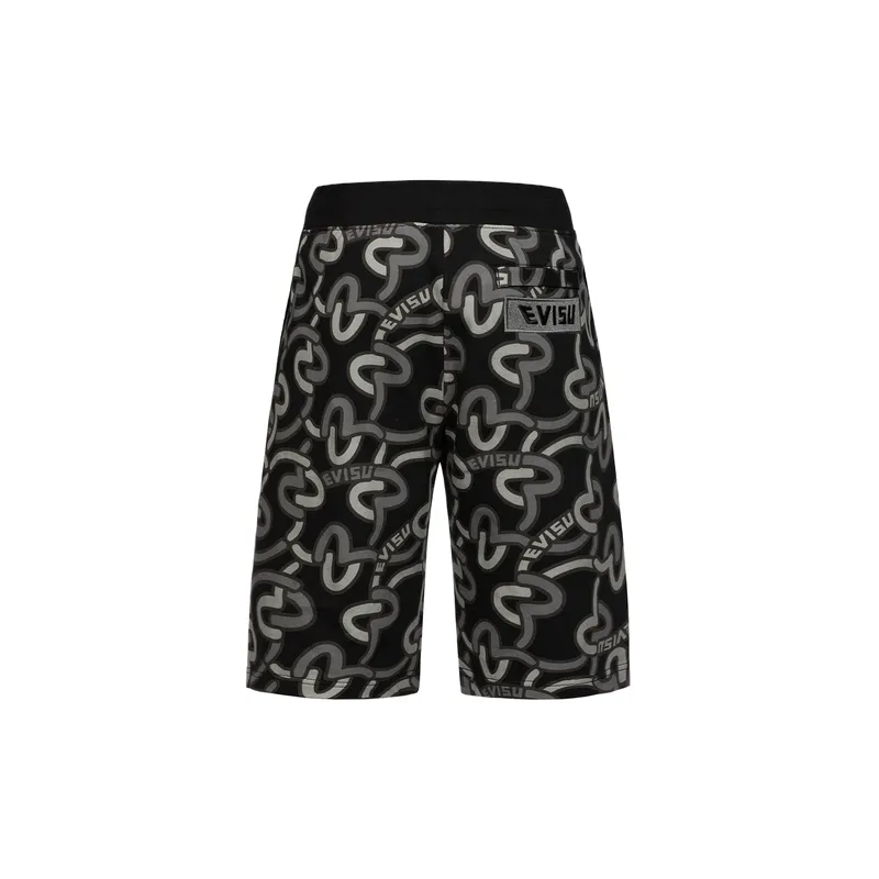 EVISU Short Sweatpants Men's Black