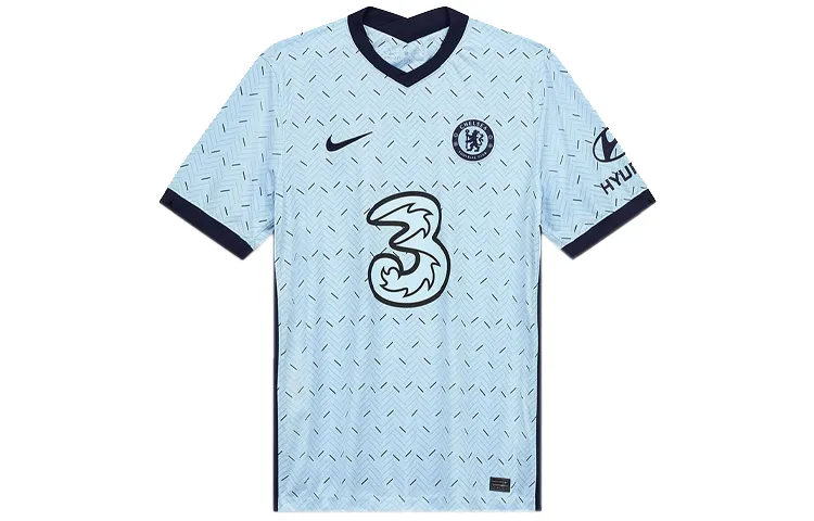 Nike Chelsea FC Soccer Jersey Men's Light Cobalt Blue
