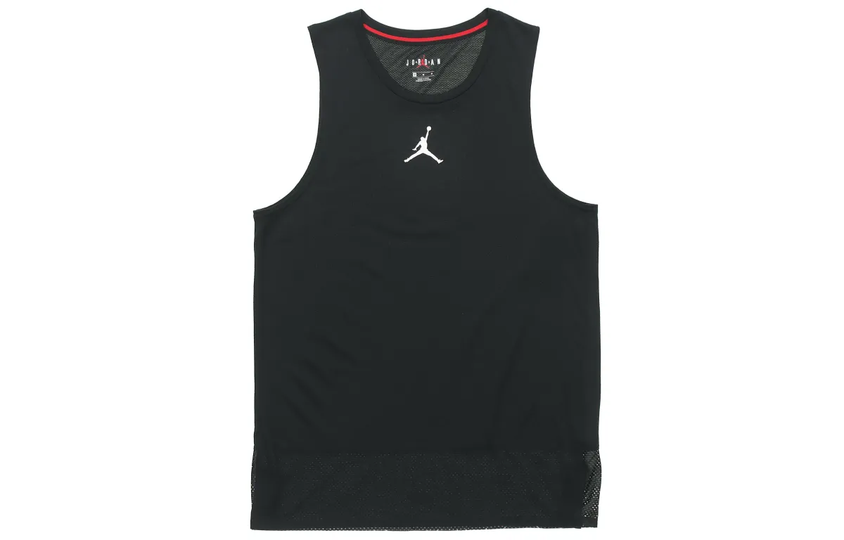 Jordan Dri Fit Basketball Jerseys Men's Black Moderate Bib & Brace