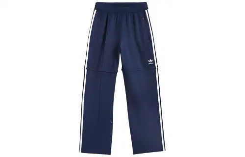 Adidas Originals x Pop Trading Company X Pop Bauer Casual Pants Unisex College Navy/Pink White