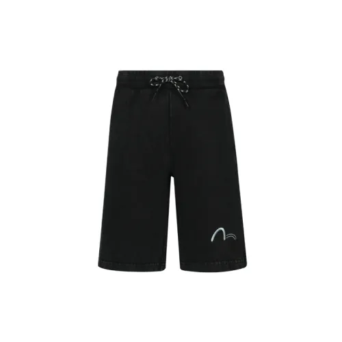 EVISU Casual Shorts Men's Black Moderate