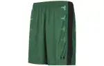 Under Armour Basketball Shorts Men's Green Moderate Straight Fit Pants
