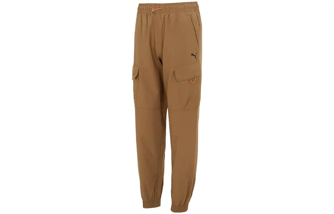 PUMA Casual Shorts Men's Khaki Moderate