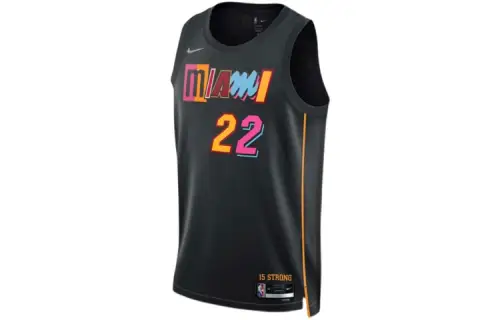 Nike Nba Miami Heat City Edition Jimmy Butler 22 Dri FIT Swingman Jersey