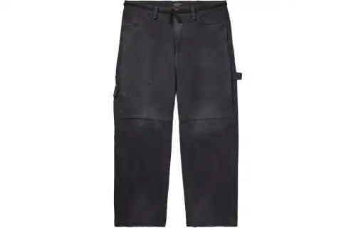 Balenciaga Casual Pants, Regular Fit Men's Black