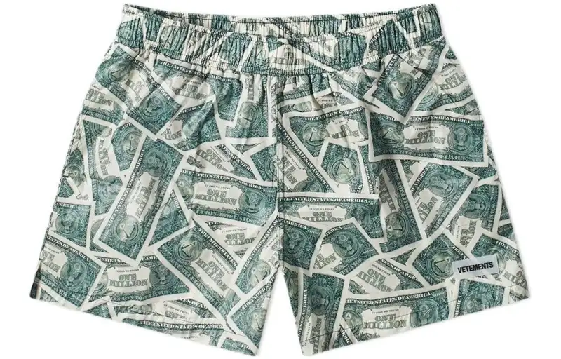 Vetements Million Dollar Swim Shorts