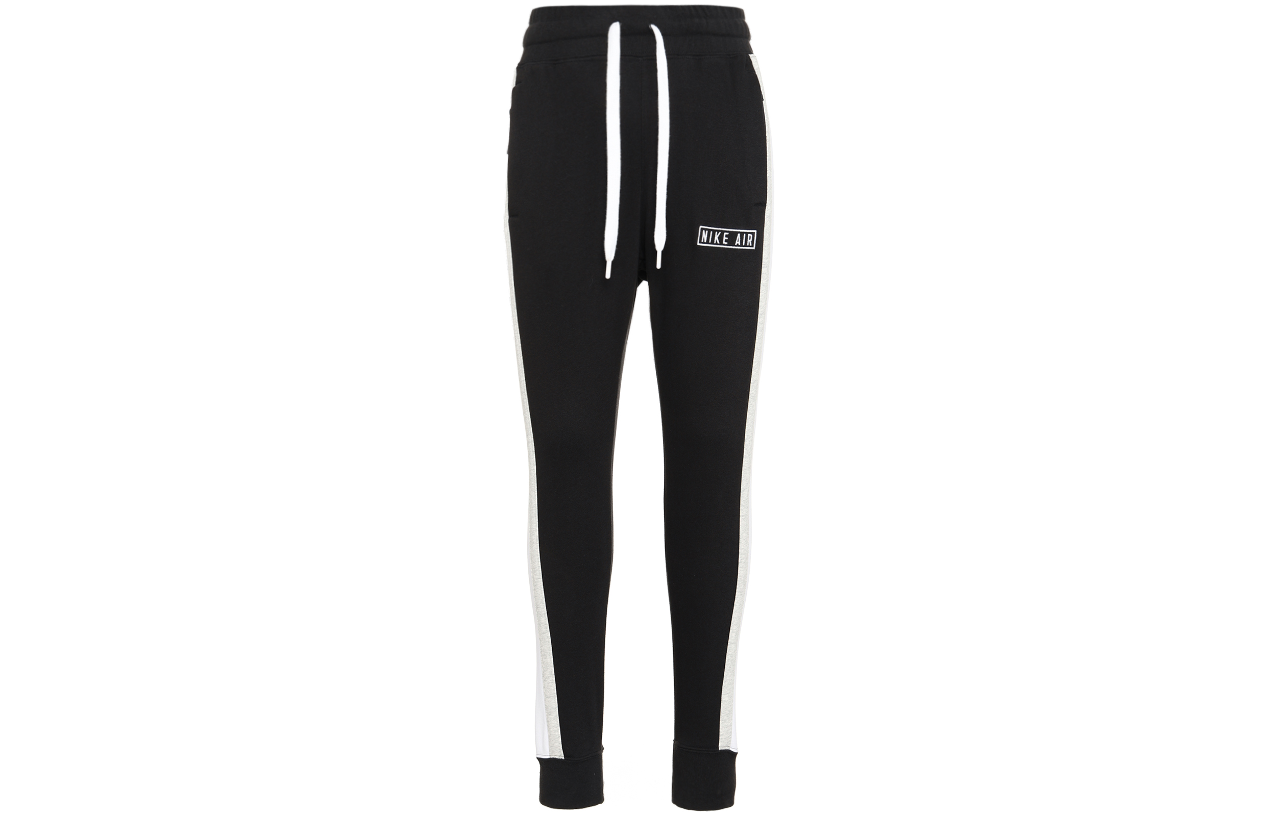 Nike Fleece Lined Retro Sports Loose Fit Knitted Sweatpants Men’s Black