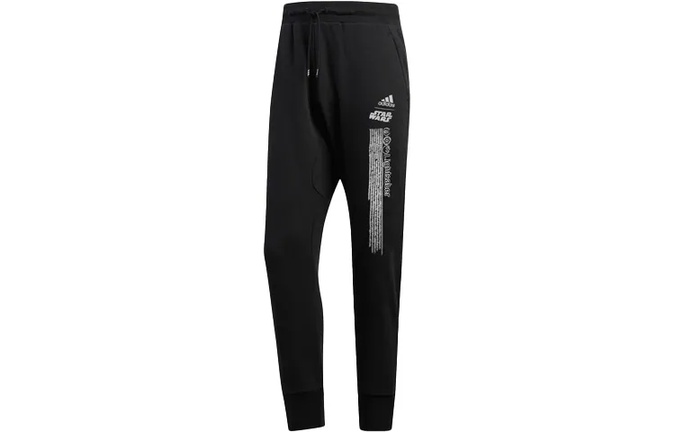Adidas LABEL Sports Pants Men's Black Moderate