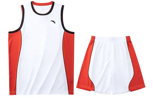 Anta Basketball Suit Men's White