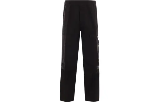 STONE ISLAND Casual Pants Men's Black Moderate Straight Fit Pants