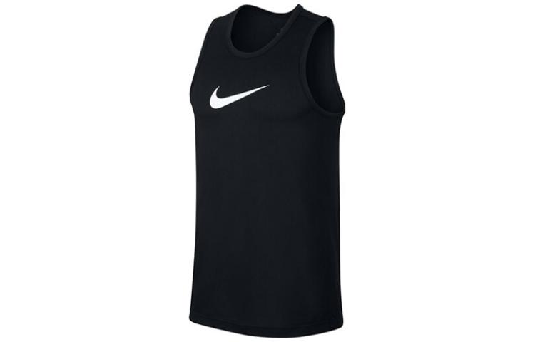 Nike Sports breathable comfortable basketball black vest sleevless, loose straight fit