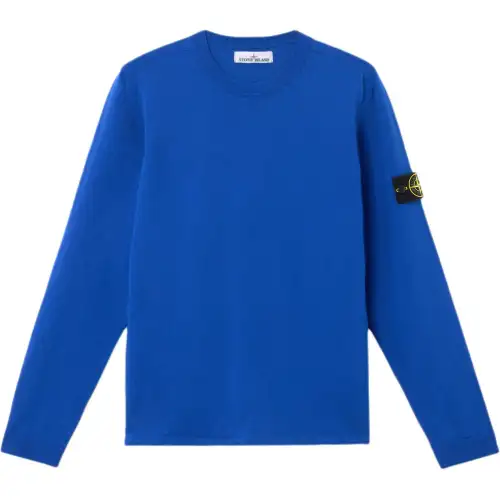 STONE ISLAND Logo Patch Crewneck Jumper