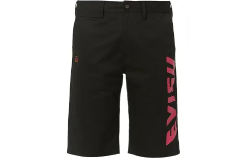 EVISU Fitted Shorts Men's Black