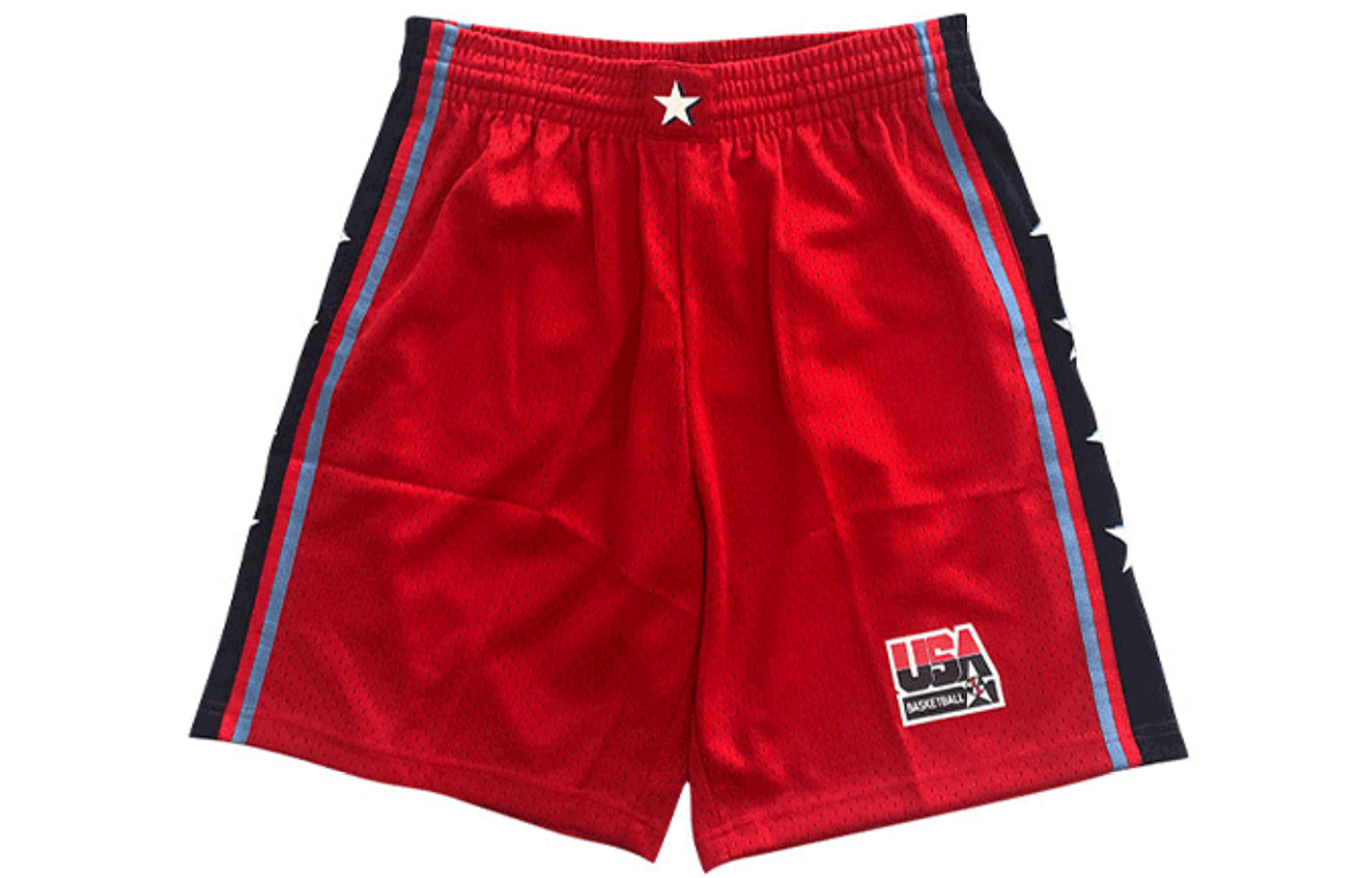 Mitchell Ness Basketball Shorts Unisex Red