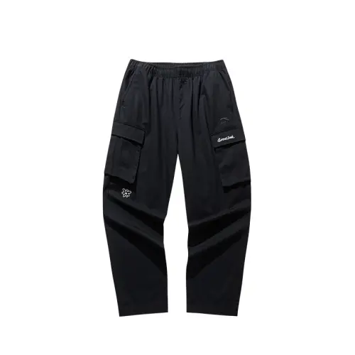 Anta Life Collection Casual Pants Unisex Basic Black