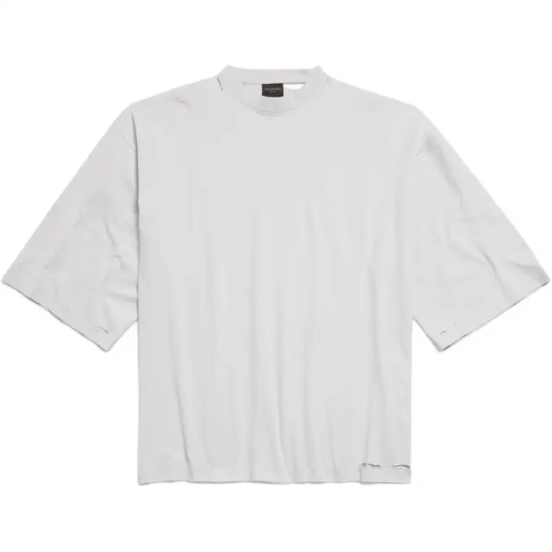 Balenciaga Security Tape Logo Oversized T Shirt