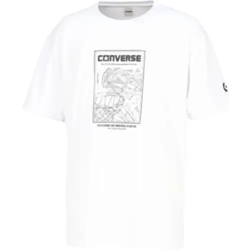 Converse SS25 T Shirt Unisex White