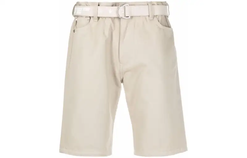 OFF WHITE Belted Bermuda Shorts