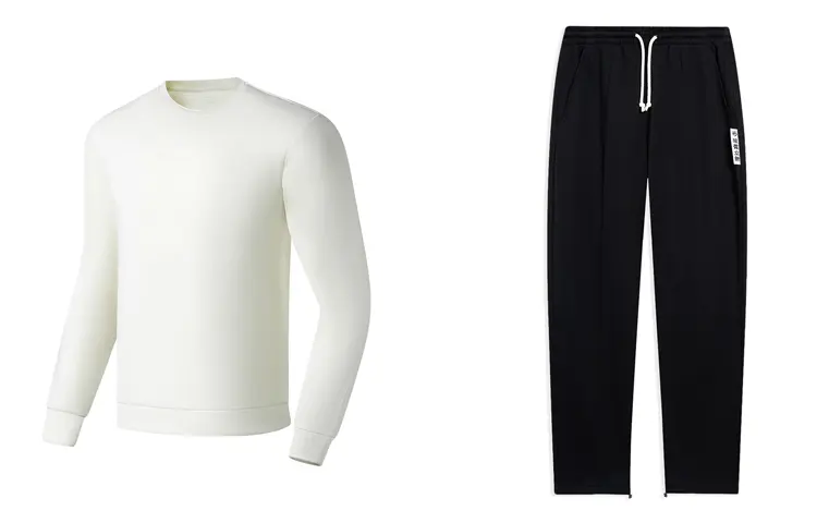 Li Ning Casual Sportswear Men's Crew Neck Moderate
