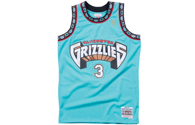 Mitchell Ness Grizzlies number jersey