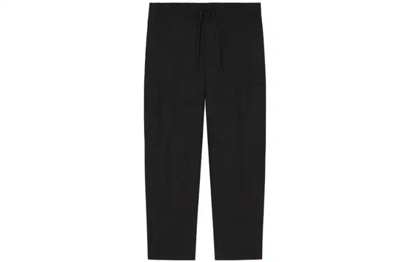 KENZO Casual Pants Men's Black Moderate Straight Fit Pants