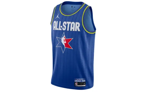 Jordan NBAAll Star Edition Swingman Jersey Giannis Antetokounmpo Basketball Jersey Men's Blue