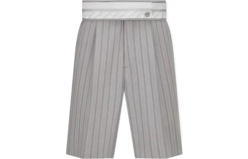 DIOR Casual Shorts Men's Gray Moderate
