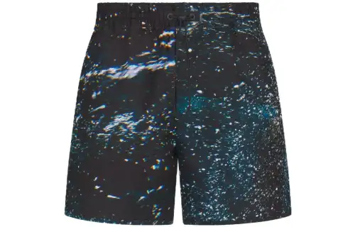 DIOR FW23 Beach Shorts Men's Blue