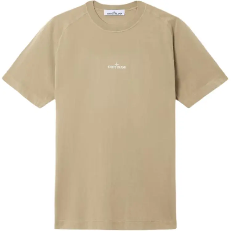 STONE ISLAND Compass Printed Crewneck T Shirt