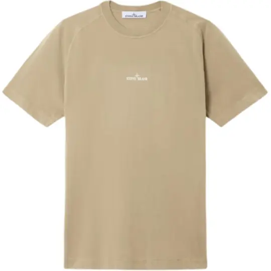STONE ISLAND Compass Printed Crewneck T Shirt
